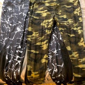2 Pair Shein 2XL Leggings
